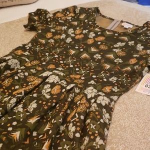 NWT Lularoe Amelia dress XL